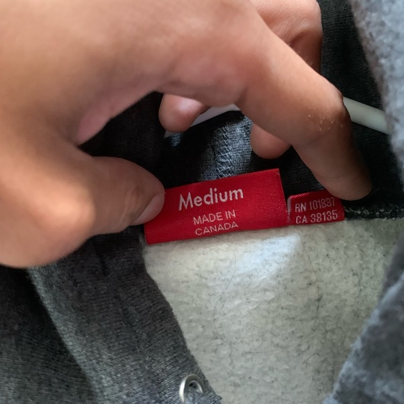 Supreme fw21 charcoal box logo hoodie - Picture 12 of 15